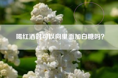 喝紅酒時(shí)可以向里面加白糖嗎？